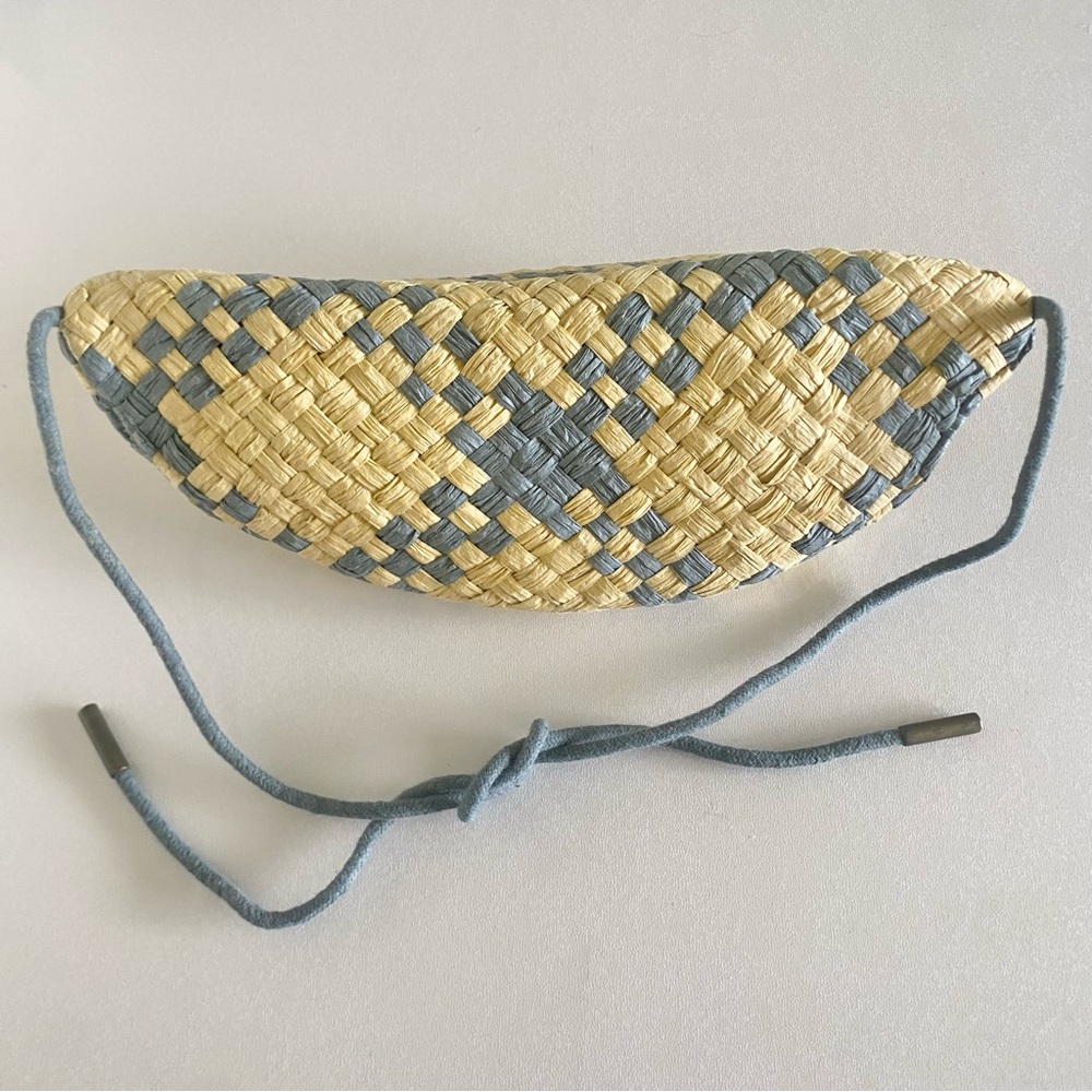 NEW O’Neill woven “Taylor” waist bag -natural/blue - Picture 4 of 8